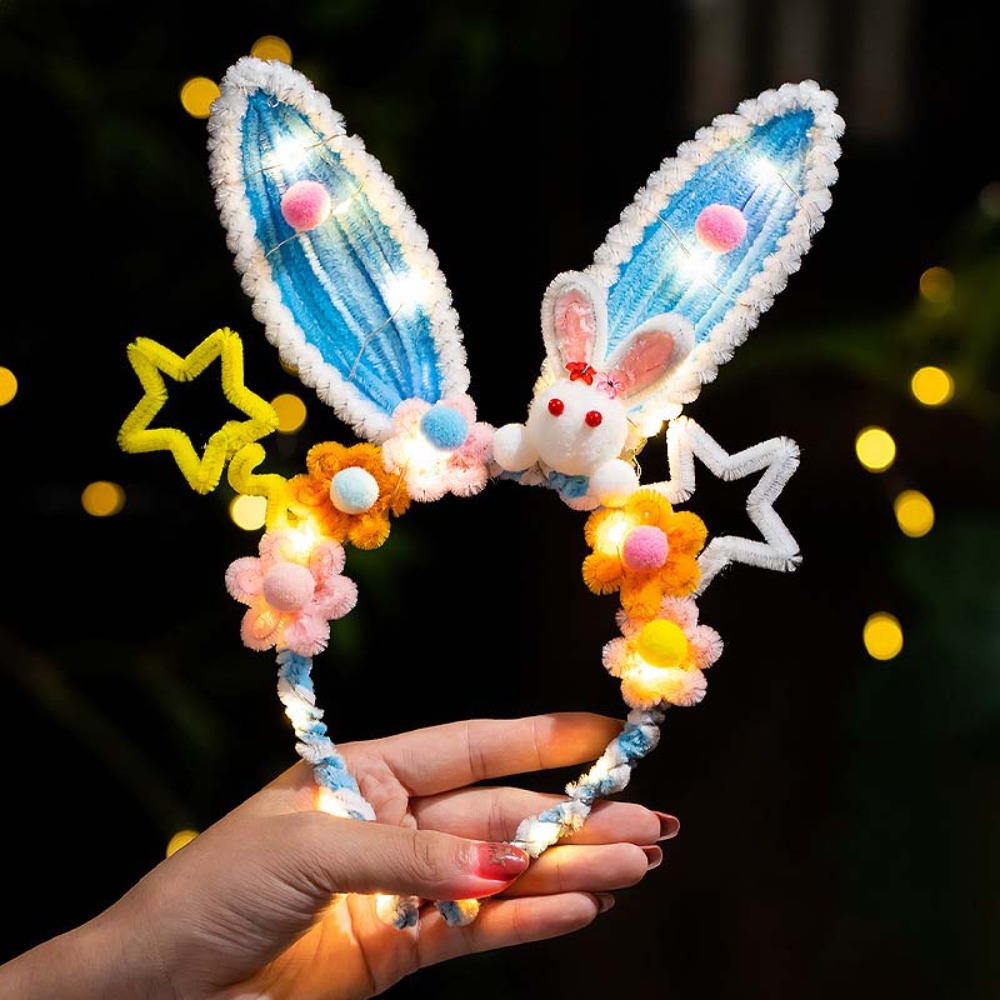 Easy Cosplay Prop - Diadema de conejo hecha a mano,