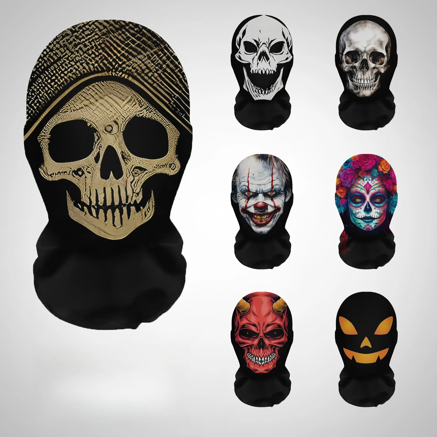 Cosplay Prop Patterns - Máscaras de Terror de Halloween con