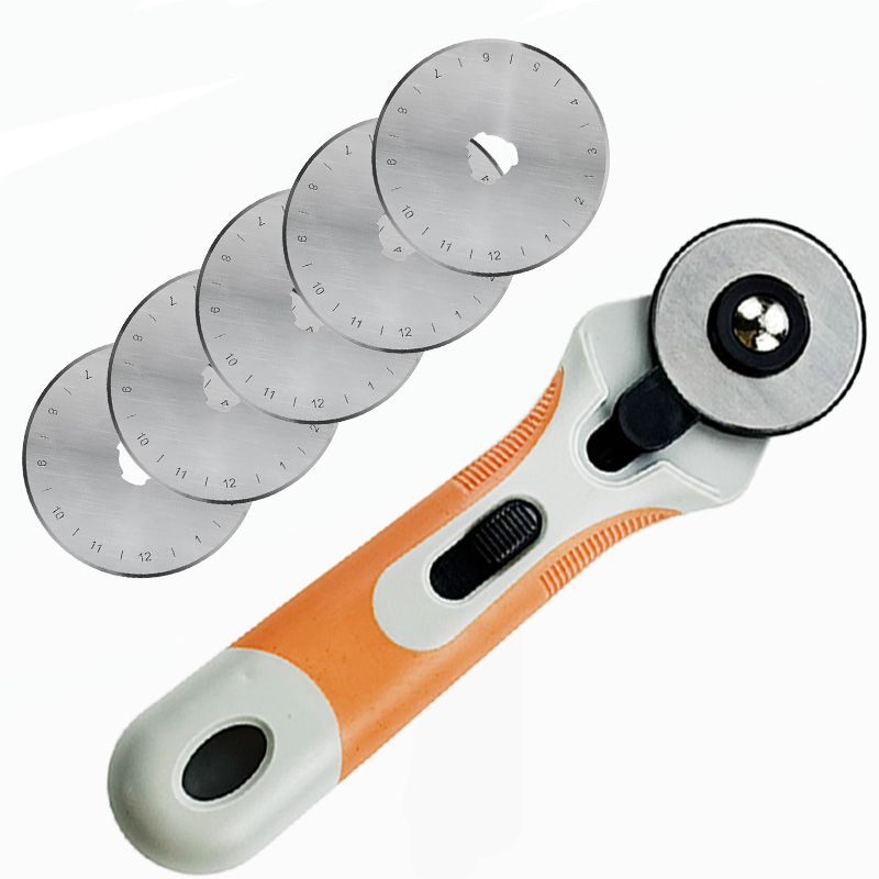 Craft Knife Set - Cortador giratorio de 45 mm, cuchillo
