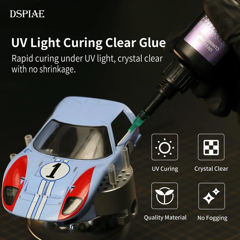 DSPIAE pegamento transparente  - Metallic Spray Paint reseña y precio