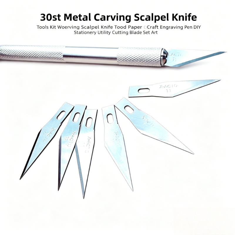 Juego de 30 Cuchillas de Graba - Craft Knife Set reseña y precio