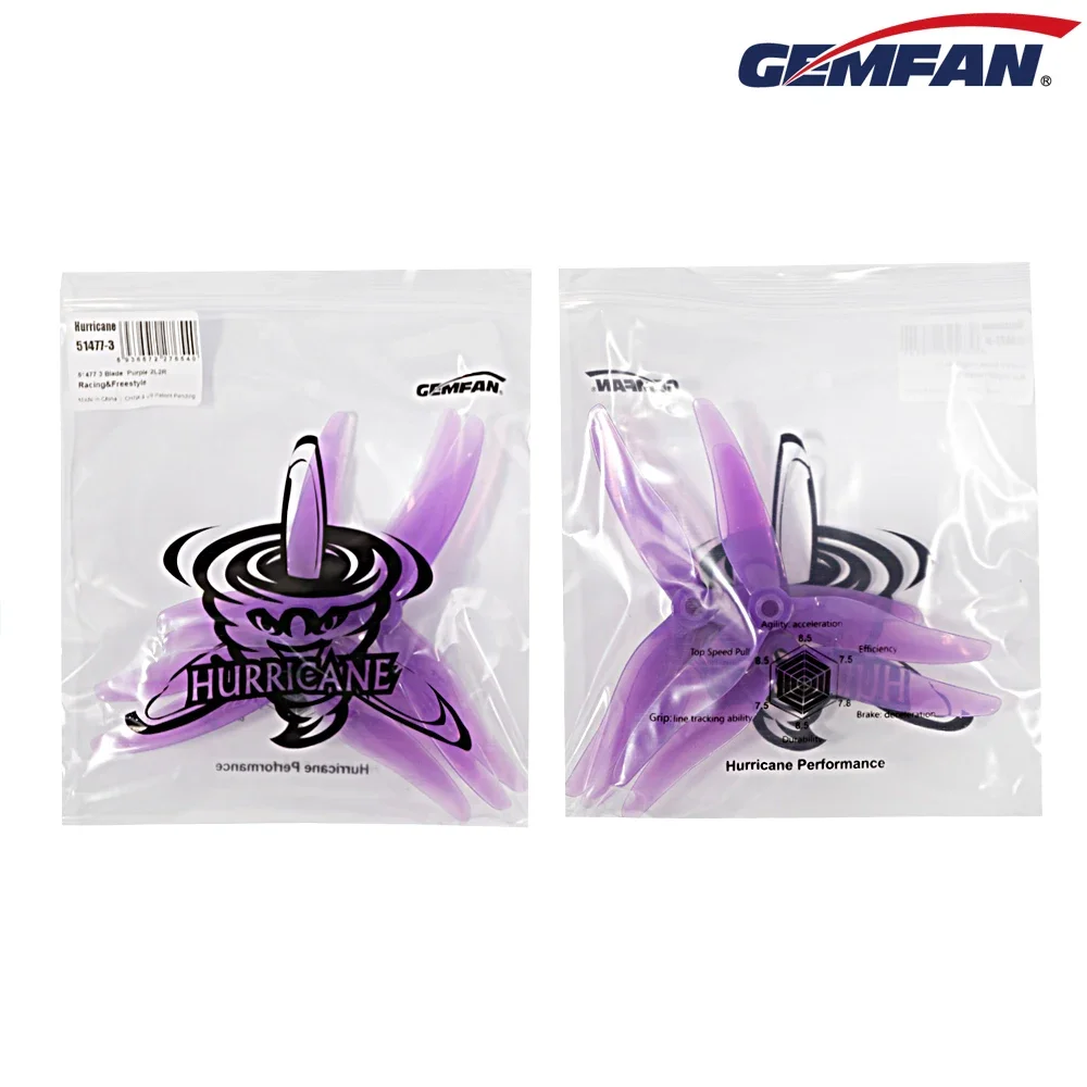 10 pares (10CW + 10CCW) Gemfan - Ekko Cosplay Prop reseña y precio
