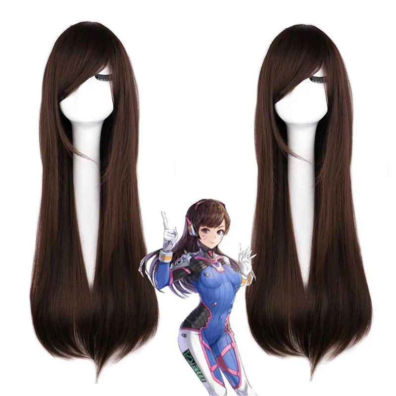 Peluca de Cosplay de Anime, Ju - Dva Cosplay Prop reseña y precio