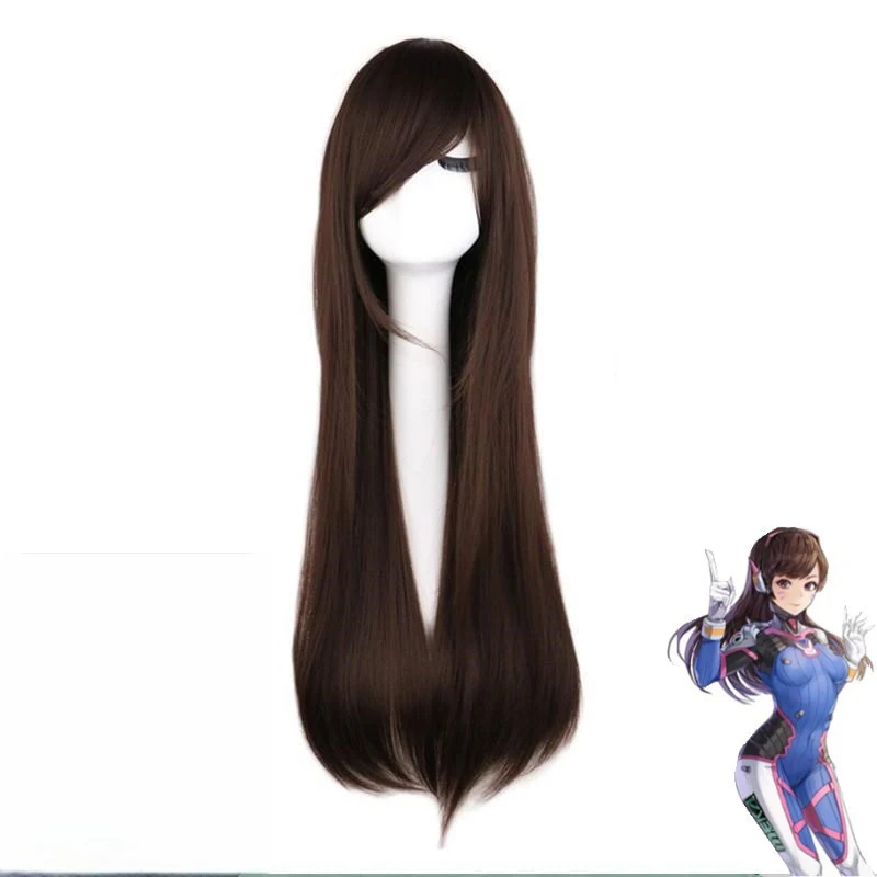 Peluca de Cosplay de Anime, Ju - Dva Cosplay Prop reseña y precio