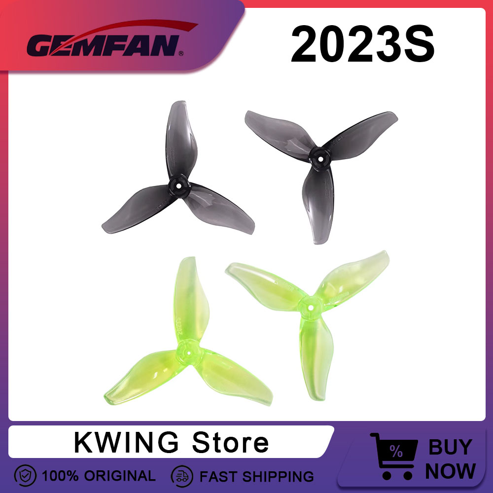 12 pares (12CW + 12CCW) Gemfan - Ekko Cosplay Prop reseña y precio
