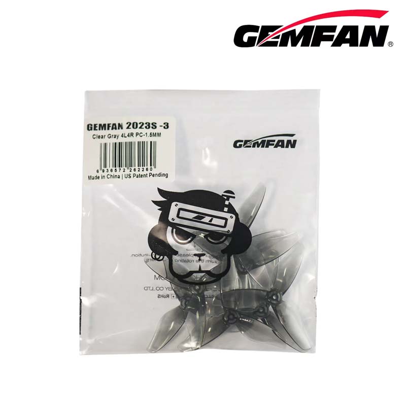 12 pares (12CW + 12CCW) Gemfan - Ekko Cosplay Prop reseña y precio