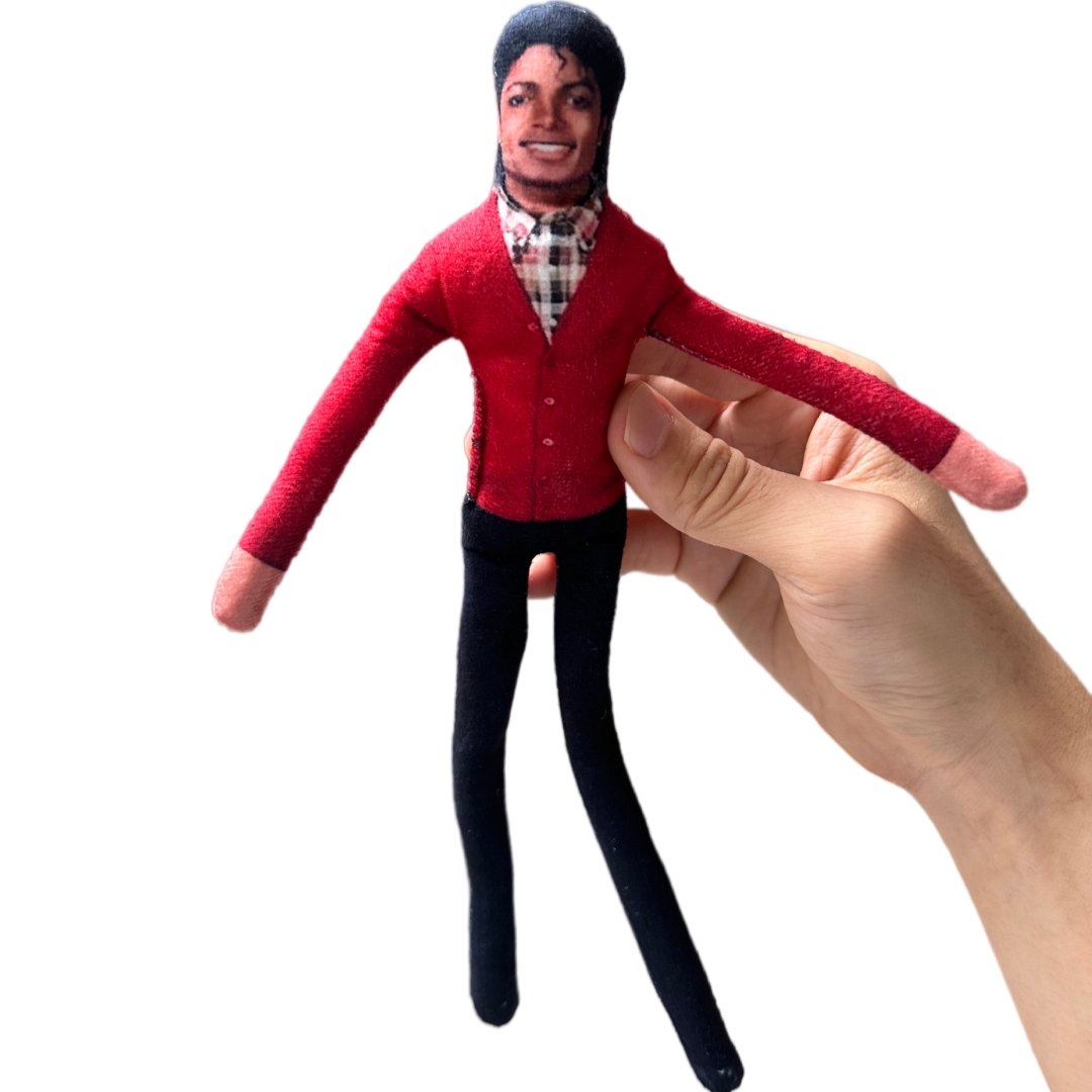 Muñeco de Peluche de Michael J - Prop Para Cosplay reseña y precio